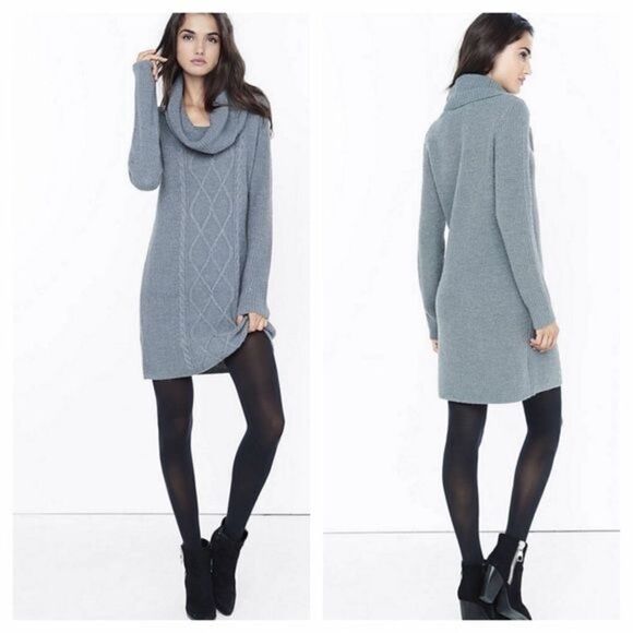 ✨2xHP ✨Express Multi-Knit Cap Knit Dress✨ - Picture 6 of 6